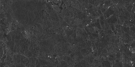 NEEKO Black "Decor" 24 x 48 stone effect matte floor / wall tile