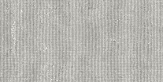 NEEKO Grey "Decor" 24 x 48 stone effect matte floor / wall tile