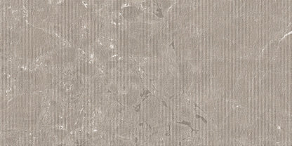 NEEKO Taupe "Decor" 24 x 48 stone effect matte floor / wall tile