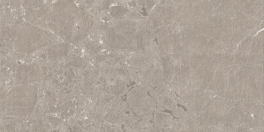 NEEKO Taupe "Decor" 24 x 48 stone effect matte floor / wall tile