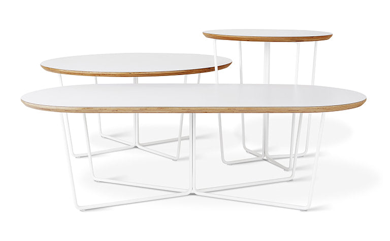 Gus* Modern ARRAY White coffee table