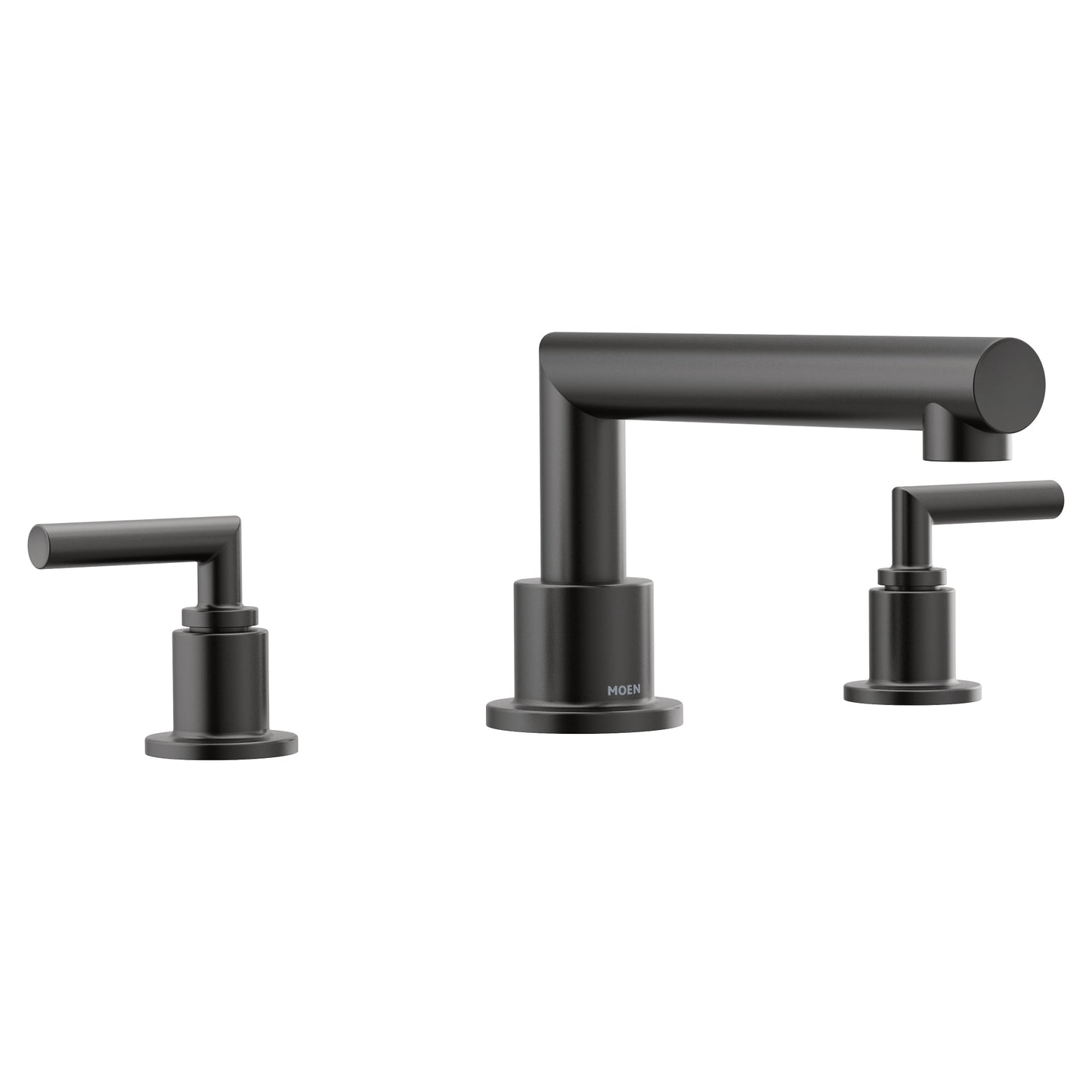 Moen TS93003BL | black Arris deck mount tub faucet