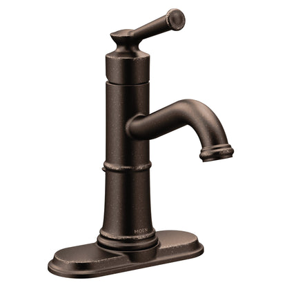 Moen BELFIELD™ Oil Rubbed Bronze single handle vanity faucet