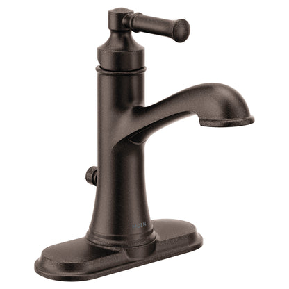 Moen DARTMOOR® Oil Rubbed Bronze single handle vanity faucet