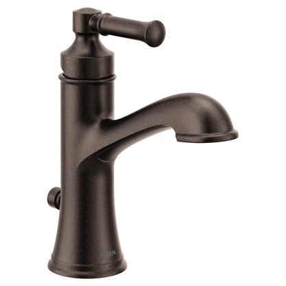 Moen DARTMOOR® Oil Rubbed Bronze single handle vanity faucet