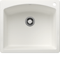 Blanco DIAMOND 1 White Silgranit single bowl kitchen sink