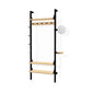 Gus* Modern BRANCH-1 Black & Blonde Ash entryway unit
