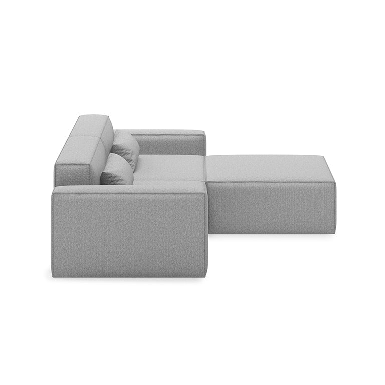 Gus* Modern MIX MODULAR Parliament Stone 3pc sectional