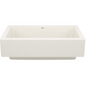 Blanco VINTERA 30 Soft White Silgranit super single farmhouse kitchen sink