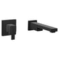 Moen WTS911BL | black 90 Degree wall mount tub filler