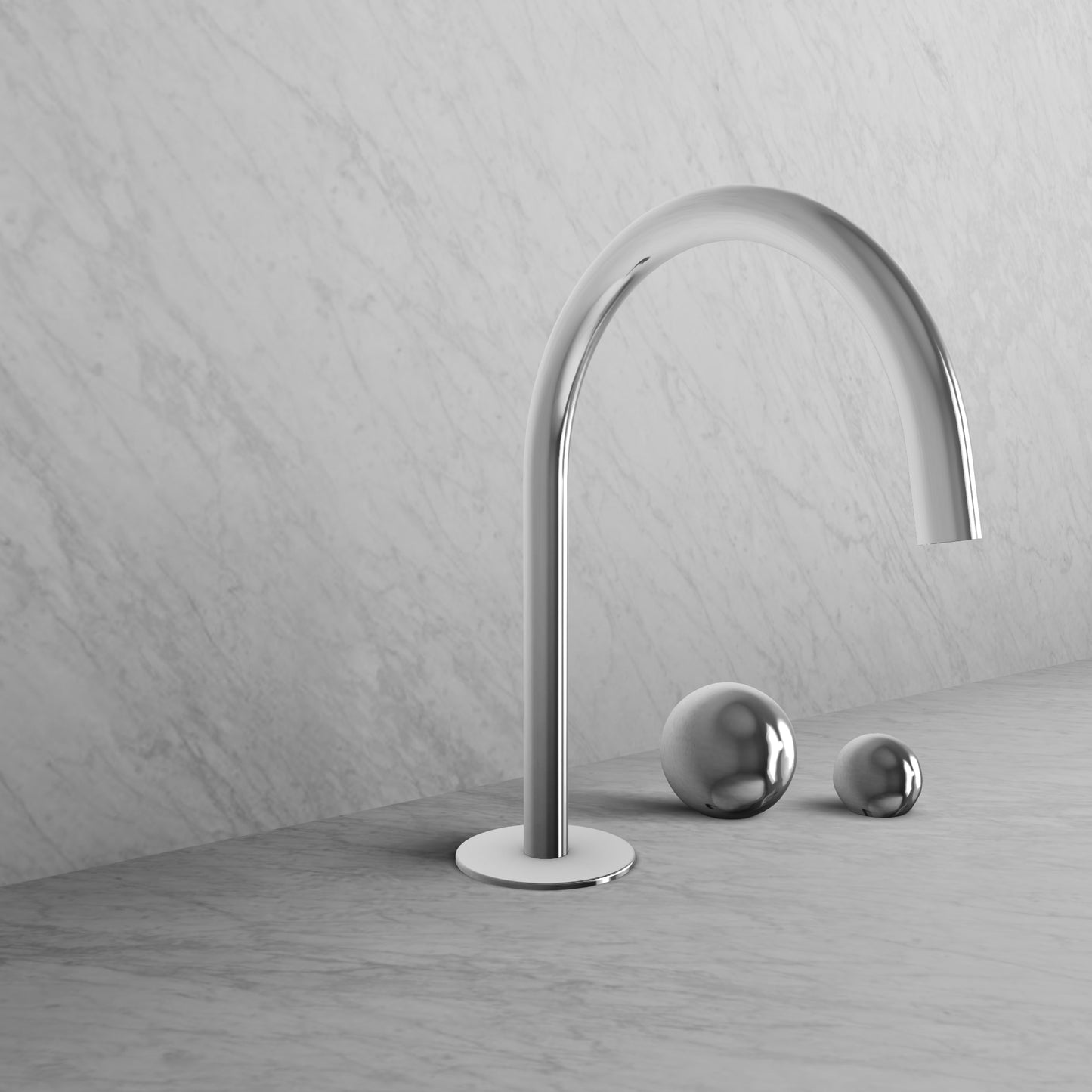 BARiL B35 MARIE Chrome vanity faucet