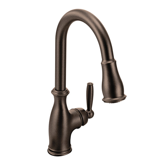 Moen BRANTFORD®  Oil Rubbed Bronze pull-down kitchen faucet