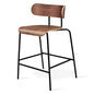 FLOOR MODEL | Gus* Modern BANTAM Natural Walnut counter stool