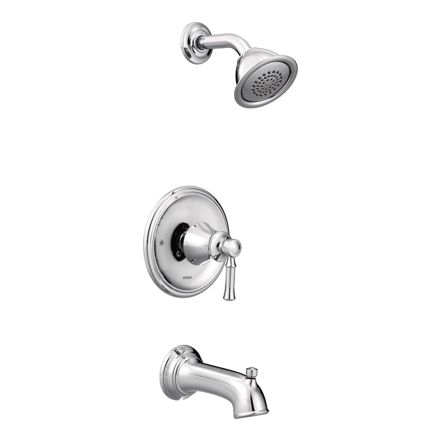 Moen T2183 | chrome Dartmoor Posi-Temp tub & shower faucet / 6371