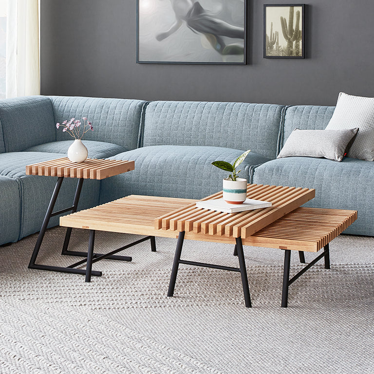 Gus* Modern TRANSIT Natural Ash coffee table