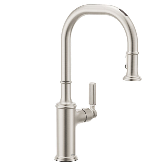 Moen SMYTH™ Stainless smart kitchen faucet