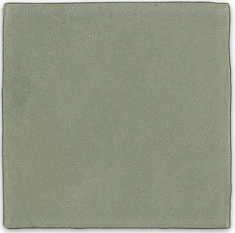 HEARTH Olive Green 4 x 4 zellige style matte ceramic wall tile