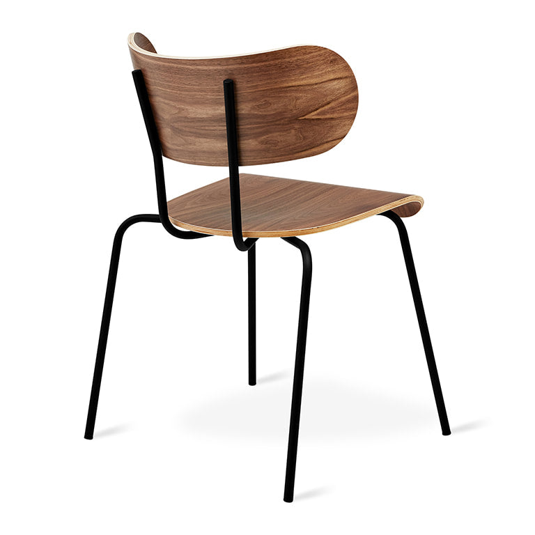 Gus* Modern BANTAM Natural Walnut dining chair