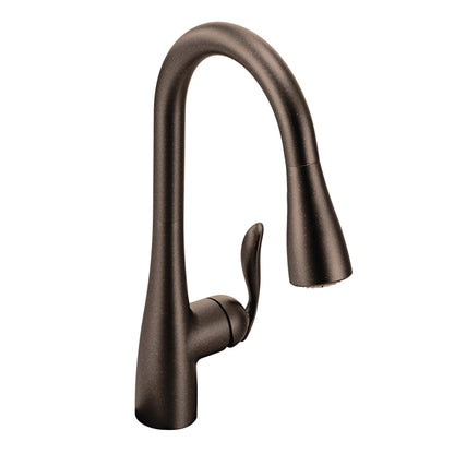 Moen ARBOR® Oil Rubbed Bronze pull-down kitchen faucet