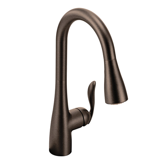 Moen ARBOR® Oil Rubbed Bronze pull-down kitchen faucet