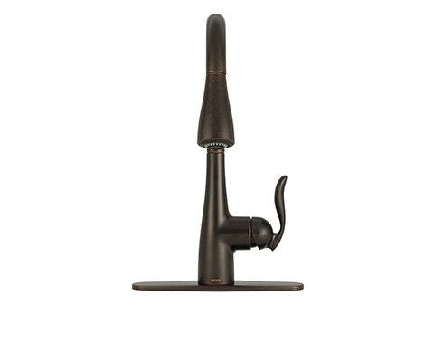 Moen ARBOR® Oil Rubbed Bronze pull-down kitchen faucet