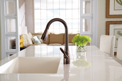 Moen ARBOR® Oil Rubbed Bronze pull-down kitchen faucet