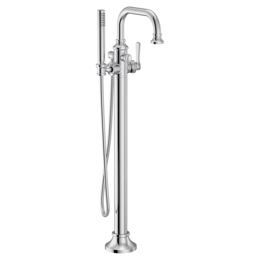 Moen COLINET™ Chrome freestanding tub filler with hand shower