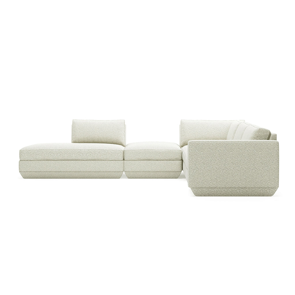 Gus* Modern PODIUM 5PC Seating Group A | Left - Copenhagen Fossil