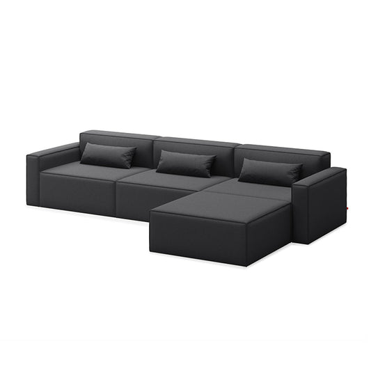 Gus* Modern MIX MODULAR Mowat Raven 4 pc sectional