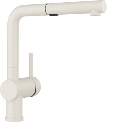 Blanco LINUS Soft White pull out kitchen faucet