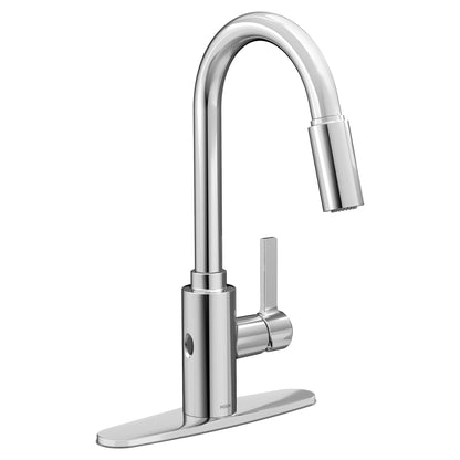 Moen 7882EWC | chrome Genta LX hands-free kitchen faucet