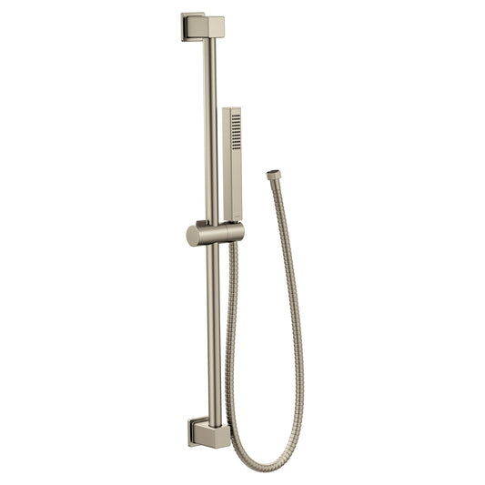 Moen S3880BN | brushed nickel handheld shower with slide bar