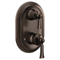 Moen UT5500ORB | bronze WYNFORD M-Core 3-Series integrated transfer valve trim