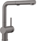 Blanco LINUS Metallic Gray pull out kitchen faucet