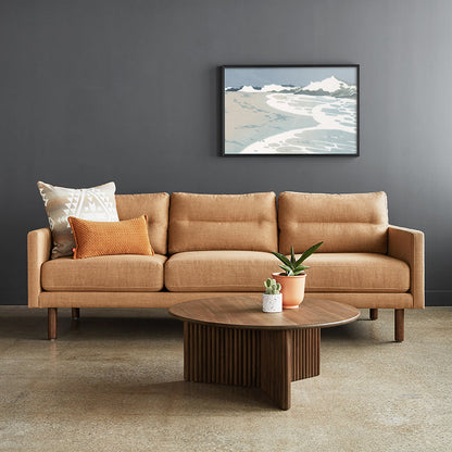 Gus* Modern MILLER Andorra Pewter sofa