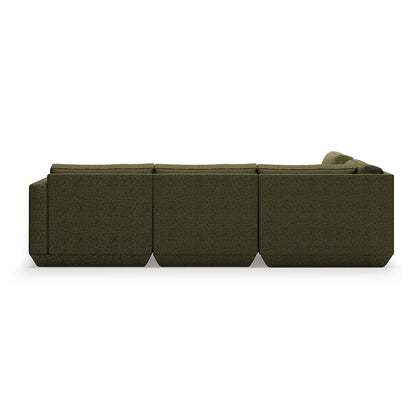 Gus* Modern PODIUM 5PC Seating Group A | Left - Copenhagen Terra