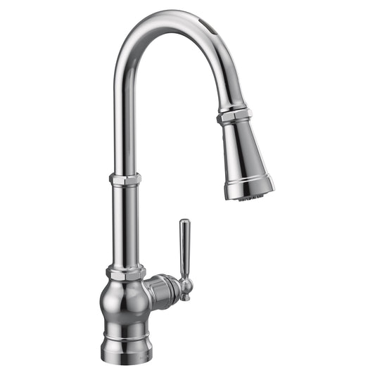 Moen S72003EVC | chrome PATERSON smart kitchen faucet