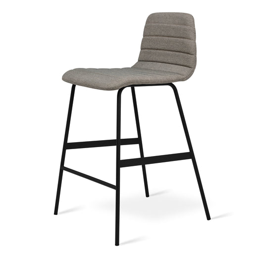 Gus* Modern LECTURE pixel truffle upholstered counter stool