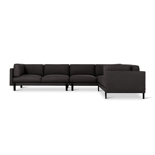 Gus* Modern SILVERLAKE XL Sectional | Right - Andorra Espresso