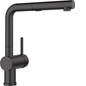 Blanco LINUS Coal Black pull out kitchen faucet