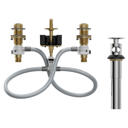 Moen ALIGN® Brushed Gold widespread vanity faucet + valve = BUNDLE