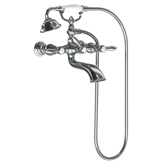 Moen WEYMOUTH® Chrome wall mount or freestanding tub filler