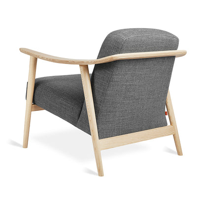 Gus* Modern BALTIC Andorra Pewter chair with Natural Ash frame