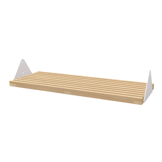 Gus* Modern BRANCH blonde / white ash slated shelf