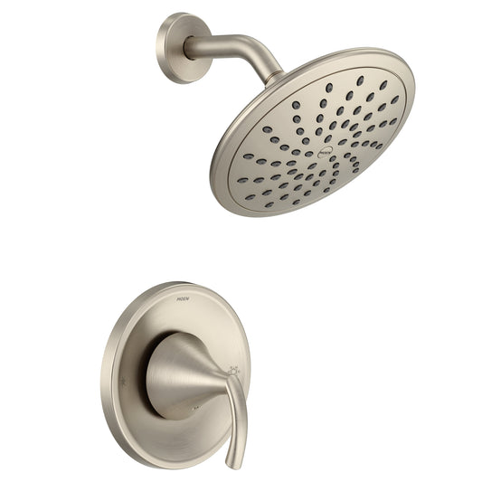 Moen T2842BN | brushed nickel Glyde Posi-Temp shower faucet