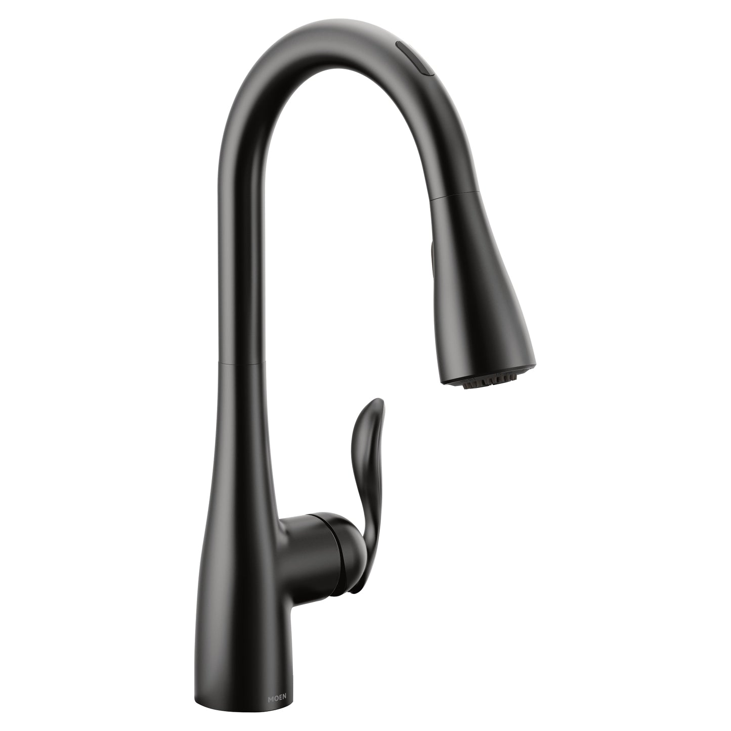 Moen ARBOR® Matte Black smart kitchen faucet