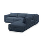 Gus* Modern PODIUM 5PC Seating Group A | Right - Hanson Navy