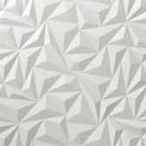 3D WALL DESIGN Angle White 16 x 32  matte wall tile