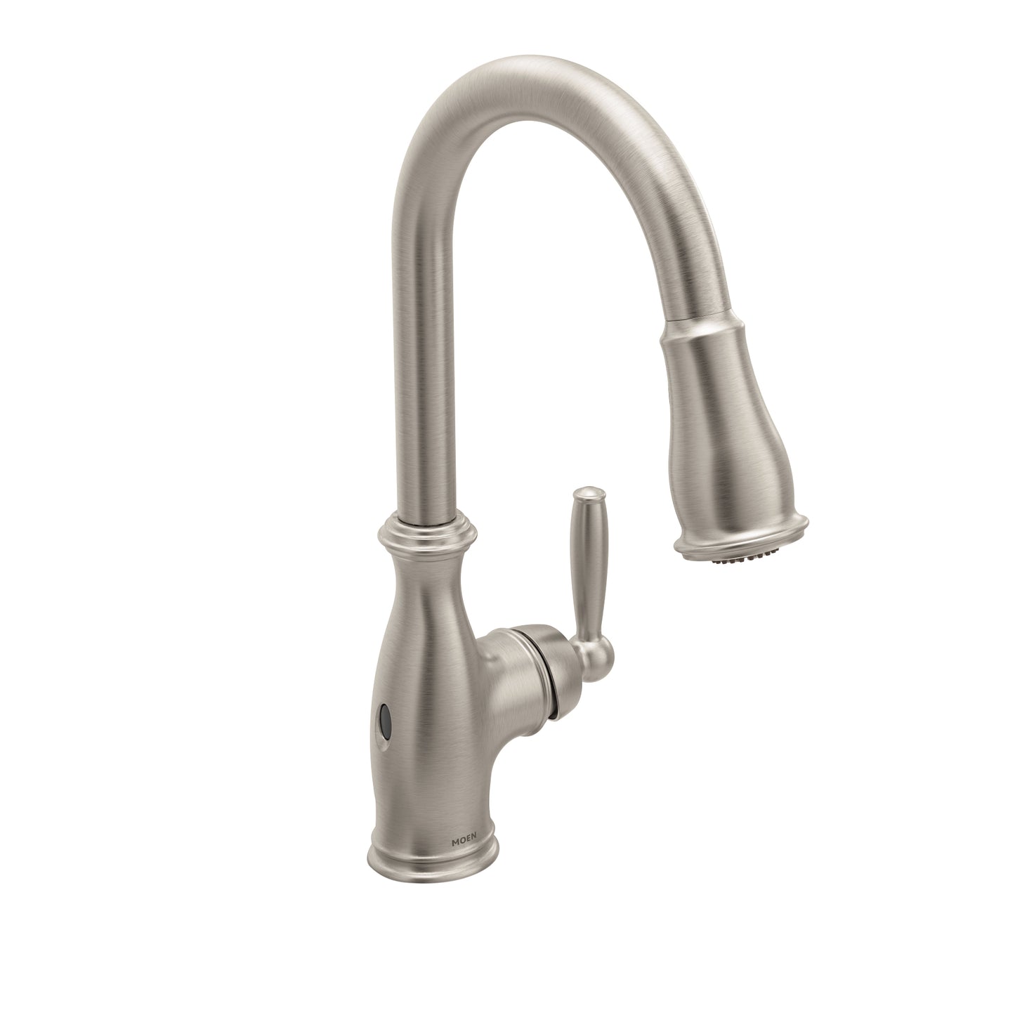 Moen BRANTFORD® Stainless hands-free kitchen faucet