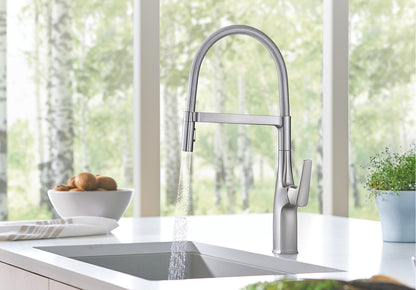 Blanco RIVANA Chrome semi pro kitchen faucet